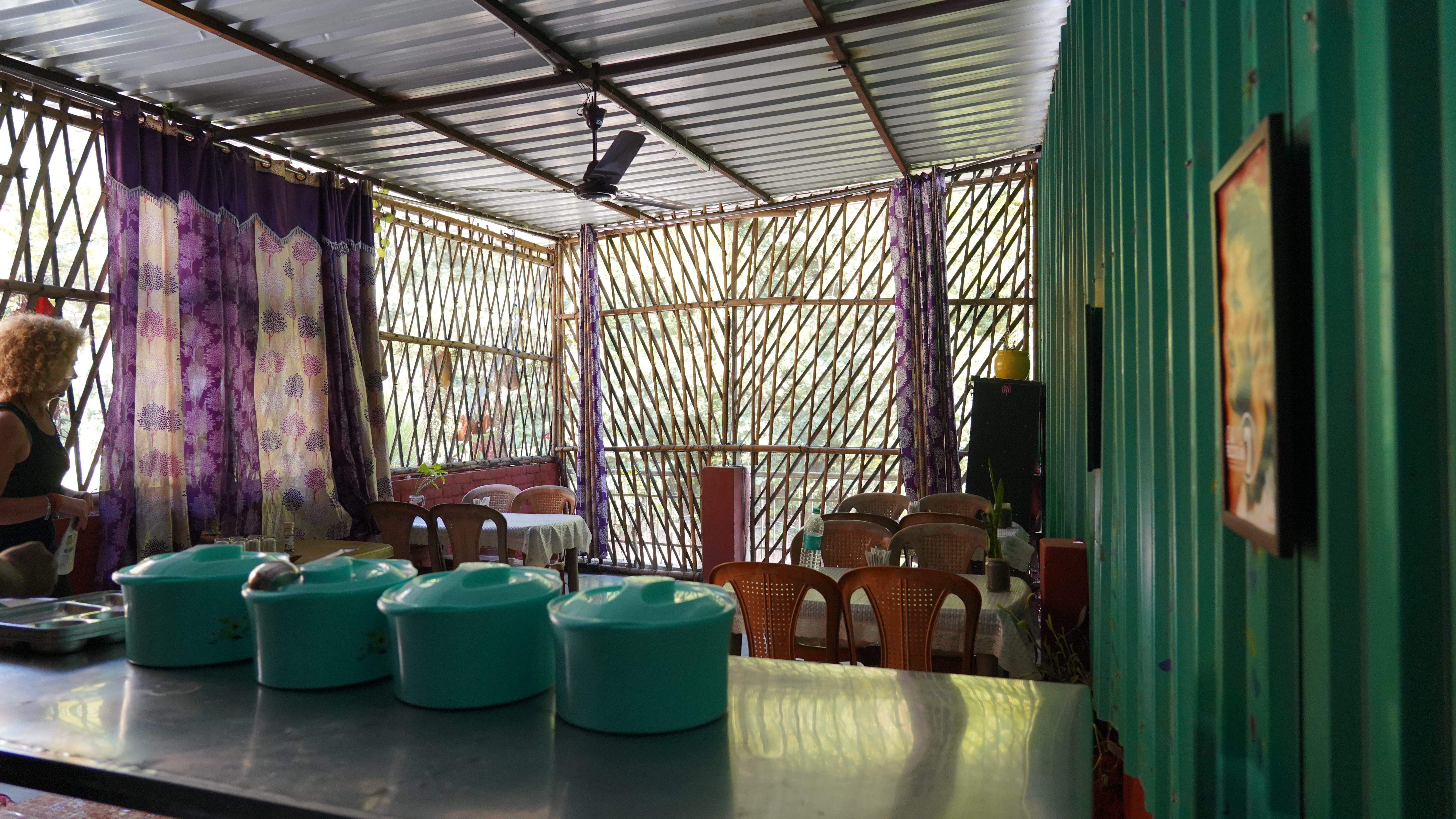 Sattvic dining hall